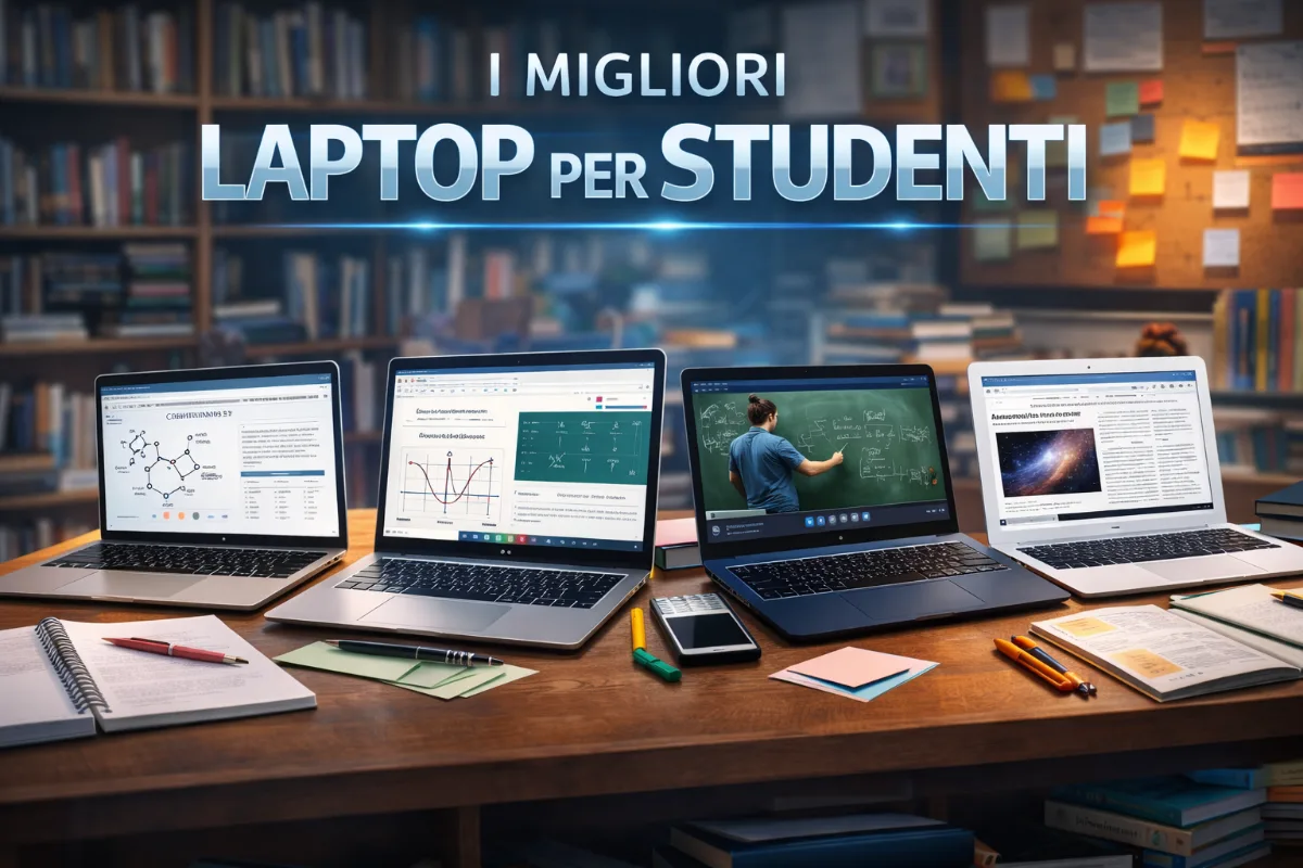 qauttro laptop per studenti